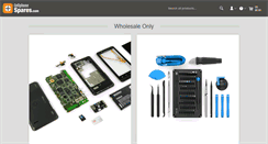 Desktop Screenshot of cellphonespares.com