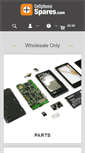 Mobile Screenshot of cellphonespares.com